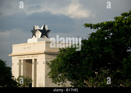 Unabhängigkeit-Bogen auf dem Unabhängigkeitsplatz in Accra Ghana Stockfoto