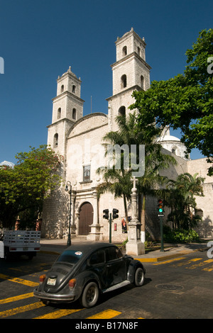 Chuch Jesu in Merida Hauptstadt von Yucatan Staat Mexiko die erste spanische Stadt gebaut in diesem Teil von Mexiko Stockfoto