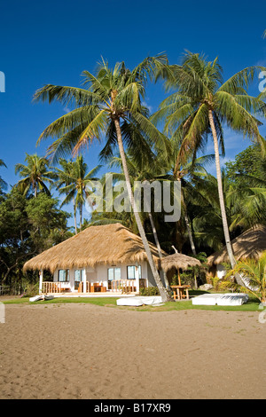 Strand von Pura Vida Beach Dumaguete Apo Insel Negros Philippinen Stockfoto