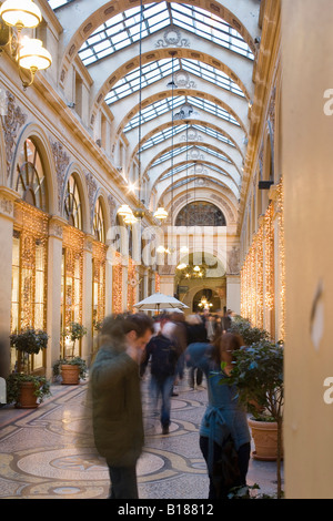 Frankreich, Paris, Blick auf die Passage du Grand Cerf Stockfoto