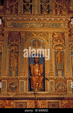 Statue von Jesus Christus, Jesus Christus, Cristo, Kapelle, Kathedrale, El Camino de Santiago, Santiago De Compostela, La Coruña Provinz, Spanien, Europa Stockfoto