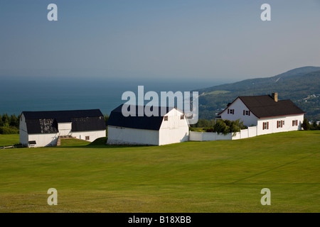 Unterwegs"Fluss", Charlevoix, Quebec, Kanada Stockfoto