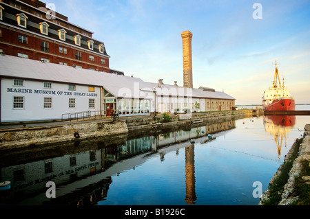 Marine-Museum der großen Seen, Kingston, Ontario, Kanada. Stockfoto