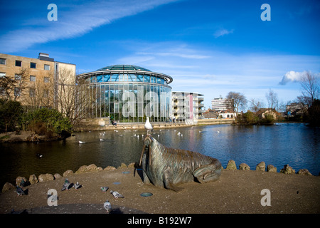 Die Wintergärten und Kunstgalerie Sunderland Tyne and Wear, England Stockfoto