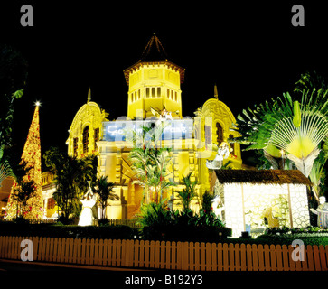 Goodwood Park Hotel Weihnachtsbaum Singapur Stockfoto