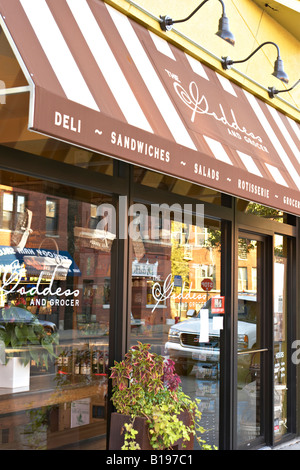 ILLINOIS-Chicago-Göttin und Lebensmittelhändler gehobenen Markt in Bucktown Nachbarschaft auf in der Nähe von West Side City Wicker Park Stockfoto