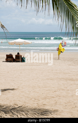 Indonesien Bali Island Kuta Strand surfen Stockfoto