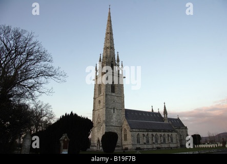 Der Marmor Kirche St. Margaret s Bodelwyddan Stockfoto