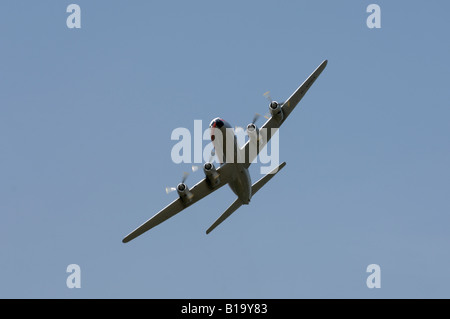 Ein Verkehrsflugzeug Douglas DC-6 Stockfoto