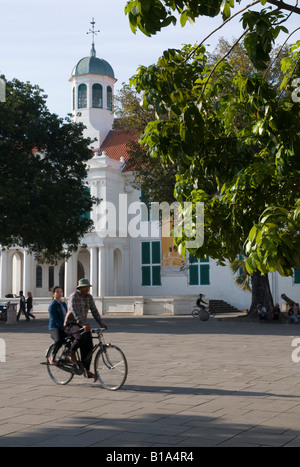 Indonesien Java Insel Jakarata Batavia Taman Fatahillah Museum Sejarah Stockfoto