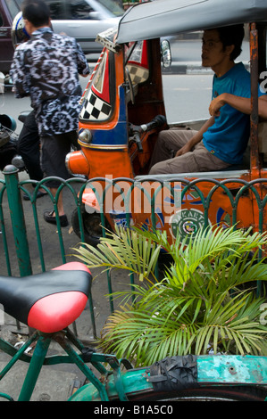 Indonesien Java Insel Jakarata bajaj Stockfoto