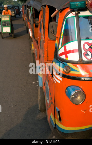 Indonesien Java Insel Jakarata bajaj Stockfoto