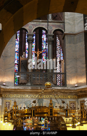 Karolingischen Renaissance sakrale Architektur und Dekoration-Dom zu Aachen-Deutschland Stockfoto