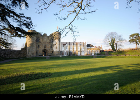 England, UK, Kent, Tonbridge Castle Stockfoto