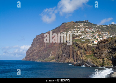 dh CABO GIRAO MADEIRA zweithöchste meeresklippe in Europa Landzunge Meeresklippen Küstenlandschaft hohe Klippen Stockfoto