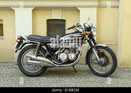 Honda 500 vier Vintage classic Motorrad-Motorrad-design Stockfoto