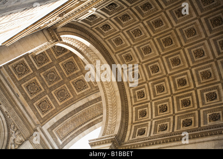 Arc de Triomphe, Paris, Frankreich Stockfoto
