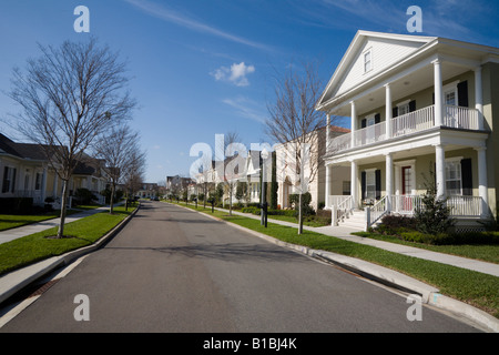 Baldwin Park gemischt genutzten Gemeinde in Orlando Florida saniert von Orlando Naval Training Center Stockfoto