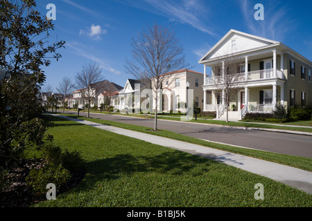 Baldwin Park gemischt genutzten Gemeinde in Orlando Florida saniert von Orlando Naval Training Center Stockfoto