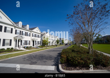 Baldwin Park gemischt genutzten Gemeinde in Orlando Florida saniert von Orlando Naval Training Center Stockfoto