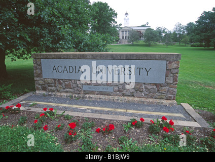 Acadia Universität Wolfville Nova scotia Stockfoto