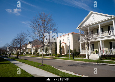 Baldwin Park gemischt genutzten Gemeinde in Orlando Florida saniert von Orlando Naval Training Center Stockfoto