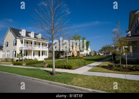 Baldwin Park gemischt genutzten Gemeinde in Orlando Florida saniert von Orlando Naval Training Center Stockfoto