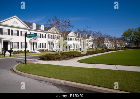 Baldwin Park gemischt genutzten Gemeinde in Orlando Florida saniert von Orlando Naval Training Center Stockfoto