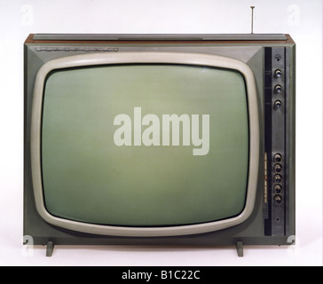 Broadcast, Fernsehen, TV-Gerät, Typ Blaupunkt Java, Deutschland, 1965, Stockfoto