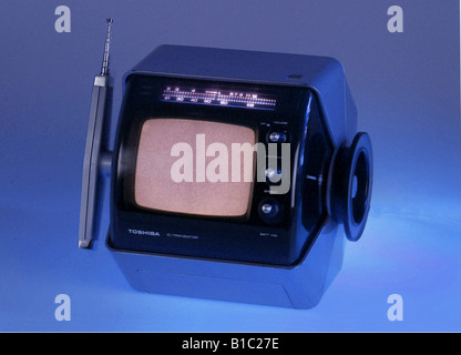 Broadcast, Fernsehen, TV-Gerät, Typ Toshiba 5SE, Japan, ca. 1974, Stockfoto