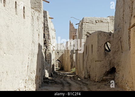 Geographie/Reisen, Oman, Manah in der Nähe von Nizwa, die Ruinen der alten Business Center, Additional-Rights - Clearance-Info - Not-Available Stockfoto