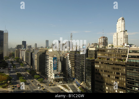 Geographie/Reisen, Argentinien, Buenos Aires, Straßenszenen, Avenida Leandro, Blick vom Hotel Sheraton, Additional-Rights - Clearance-Info - Not-Available Stockfoto