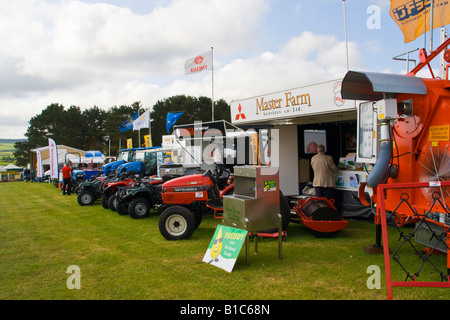 Maschinen auf dem Display an The Royal Cornwall Show 2008 Stockfoto