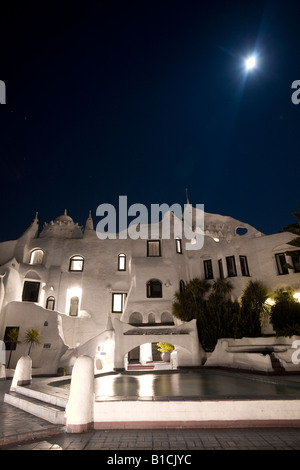 NightShot Casapueblo Punta del Este-Uruguay Stockfoto