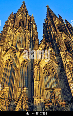 Kölner Dom Westportal, Deutschland, Nordrhein-Westfalen, Köln Stockfoto