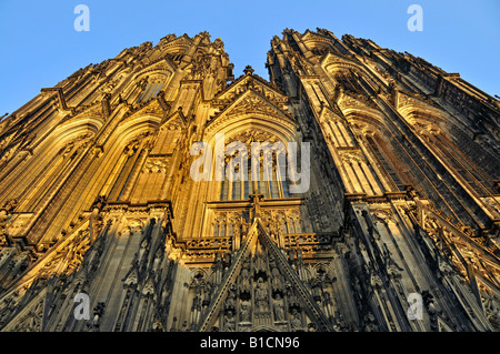 Kölner Dom Westportal, Deutschland, Nordrhein-Westfalen, Köln Stockfoto