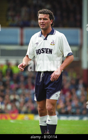 Paul Stewart spielt für Tottenham Hotspur 5 1 1992 Stockfoto