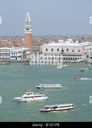 typische Szene in Venedig Italien Stockfoto