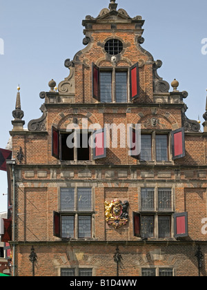 Waaghuis alten Patrizier Gebäude auf dem Markt platzieren Grote Markt in der alten Stadt von Nijmegen Niederlande Stockfoto