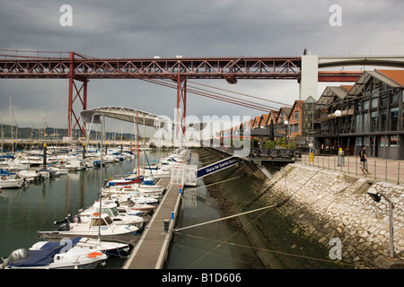 Doca de Santo Lissabon Portugal Stockfoto