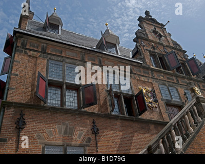 Waaghuis alten Patrizier Gebäude auf dem Markt platzieren Grote Markt in der alten Stadt von Nijmegen Niederlande Stockfoto