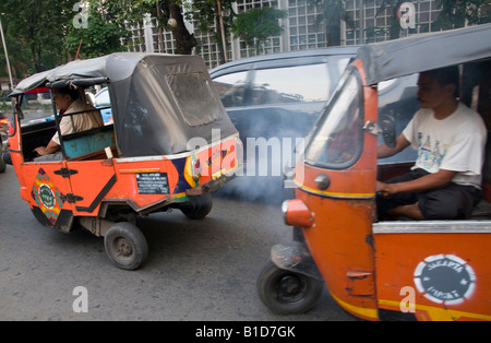 Indonesien Java Insel Jakarata bajaj Stockfoto