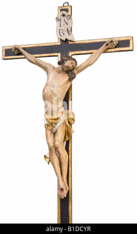 Figur des gekreuzigten Jesus Christus Stockfoto