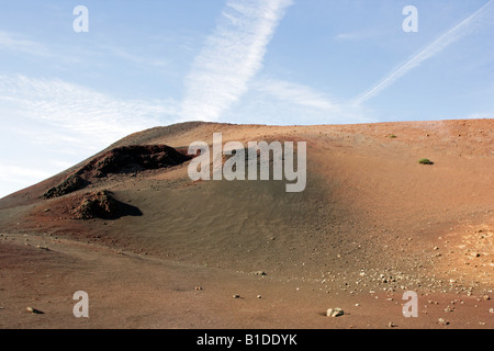 Dramatische Vulcano Landschaft Stockfoto