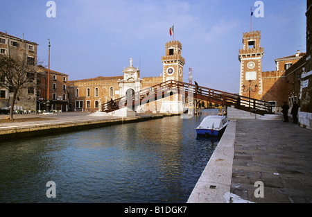 Arsenale, Venedig, Italien Stockfoto