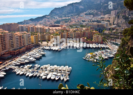 MONACO, MONTE-CARLO. Luxus in Monte Carlo Fürstentum Monaco Europa Bucht Stockfoto