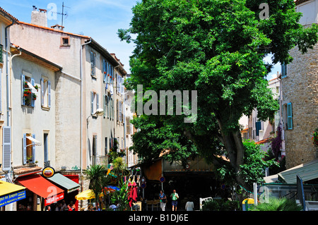 Altstadt von Antibes Juni 2008 nur zu redaktionellen Zwecken Stockfoto