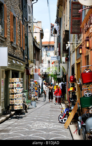 Altstadt von Antibes Juni 2008 nur zu redaktionellen Zwecken Stockfoto