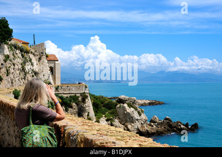 Altstadt von Antibes Juni 2008 nur zu redaktionellen Zwecken Stockfoto