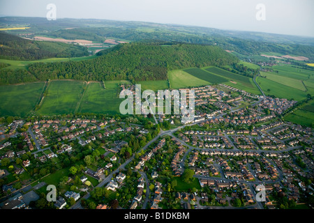 Ross am Wye Luftbild Stockfoto